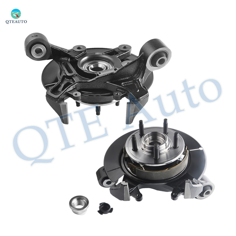 Pair of 2 Rear Left-Right Suspension Steering Knuckle & Wheel Hub Bearing Assembly Replacement For 2006-2010 Ford Explorer Pair of 2 Rear Left-Right Suspension Steering Knuckle & Wheel Hub Bearing Assembly Replacement For 2006-2010 Ford Explorer