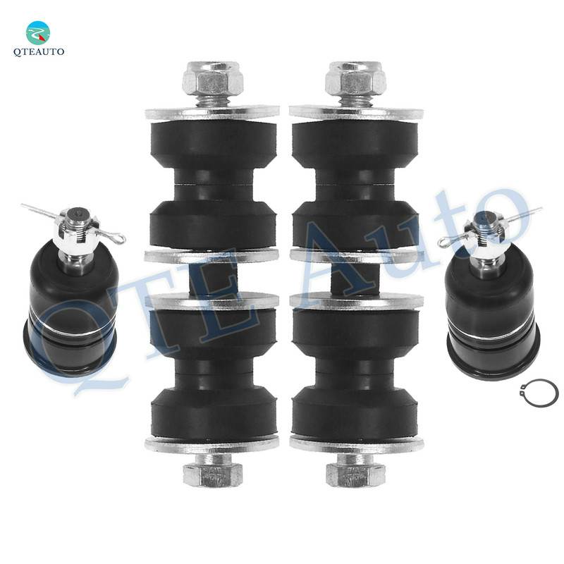 Set of 4 Front Lower Suspension Ball Joint-Sway Bar Link For 1990-1997 Honda Accord Set of 4 Front Lower Suspension Ball Joint-Sway Bar Link For 1990-1997 Honda Accord