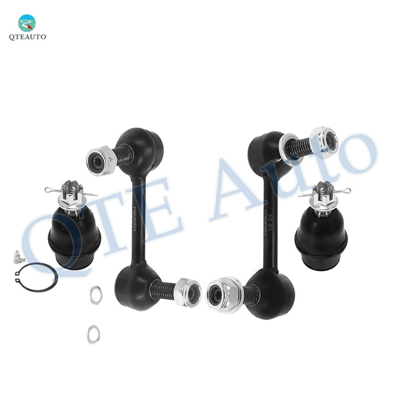 Set of 4 Front Lower Suspension Ball Joint-Sway Bar Link For 2004-2006 Chevrolet Trailblazer EXT Set of 4 Front Lower Suspension Ball Joint-Sway Bar Link For 2004-2006 Chevrolet Trailblazer EXT
