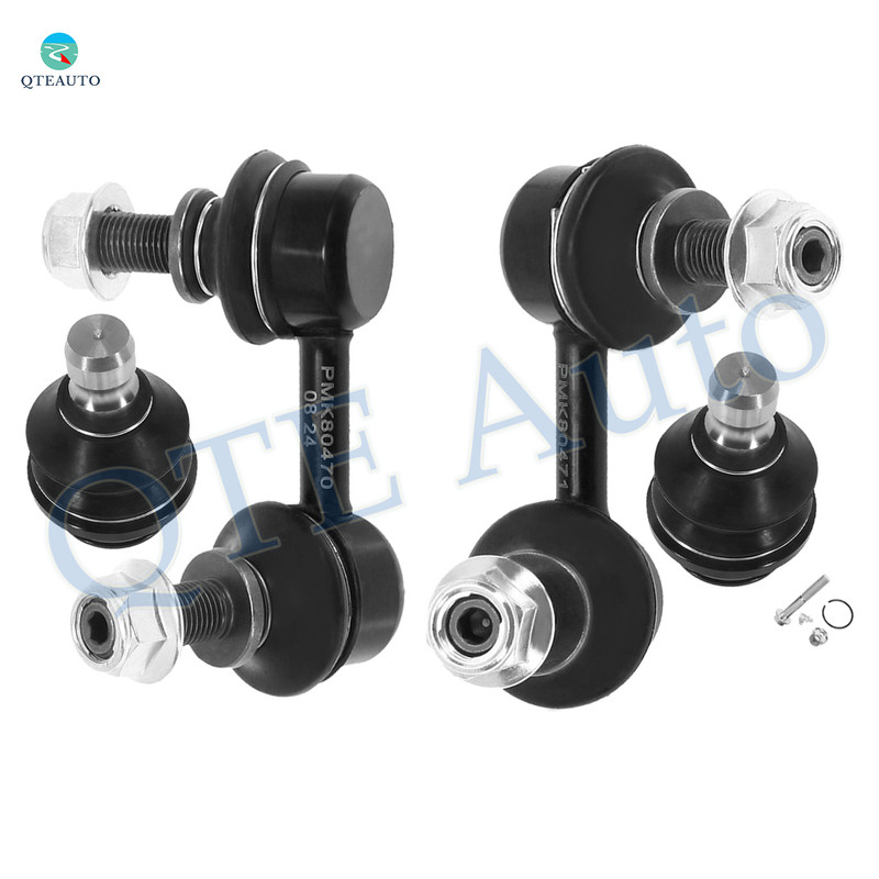 Set of 4 Front Lower Suspension Ball Joint-Sway Bar Link For 2005-2012 Nissan Pathfinder