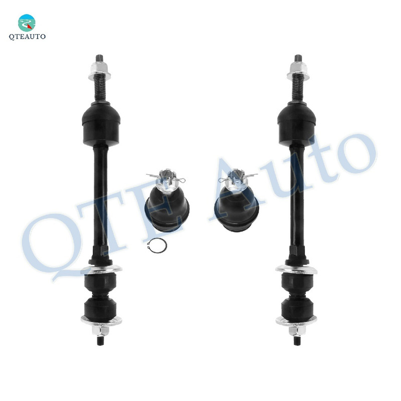 Set of 4 Front Lower Suspension Ball Joint-Sway Bar Link For 2005-2010 Dodge Dakota Set of 4 Front Lower Suspension Ball Joint-Sway Bar Link For 2005-2010 Dodge Dakota