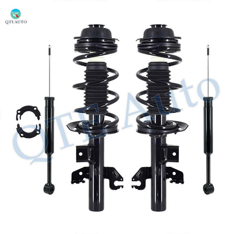 Set Front Quick Complete Strut-Coil Spring-Rear Shock For 2015-2017 Chrysler 200 AWD