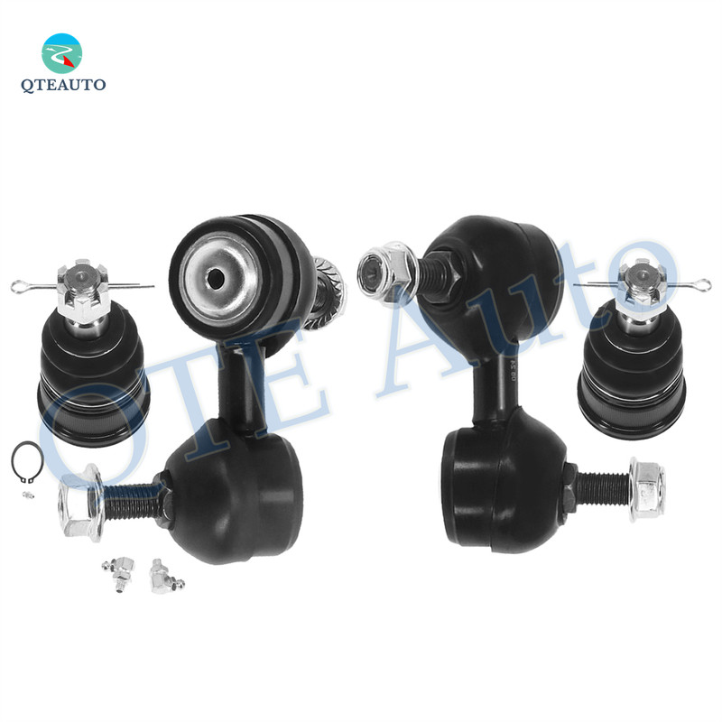 Set of 4 Front Lower Suspension Ball Joint-Sway Bar Link For 2003-2005 Honda Element Set of 4 Front Lower Suspension Ball Joint-Sway Bar Link For 2003-2005 Honda Element