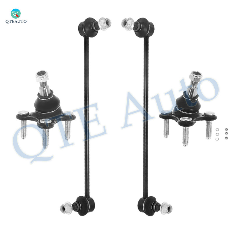 Set of 4 Front Lower Suspension Ball Joint-Sway Bar Link For 2017 2018 Volkswagen Tiguan Limited Set of 4 Front Lower Suspension Ball Joint-Sway Bar Link For 2017 2018 Volkswagen Tiguan Limited