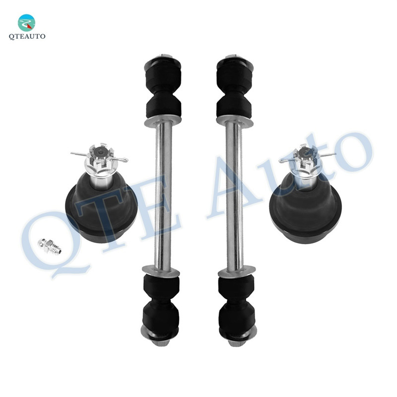 Set of 4 Front Lower Suspension Ball Joint-Sway Bar Link For 2001-2003 2005 2006 GMC Sierra 1500 HD Heavy Duty Design Set of 4 Front Lower Suspension Ball Joint-Sway Bar Link For 2001-2003 2005 2006 GMC Sierra 1500 HD Heavy Duty Design