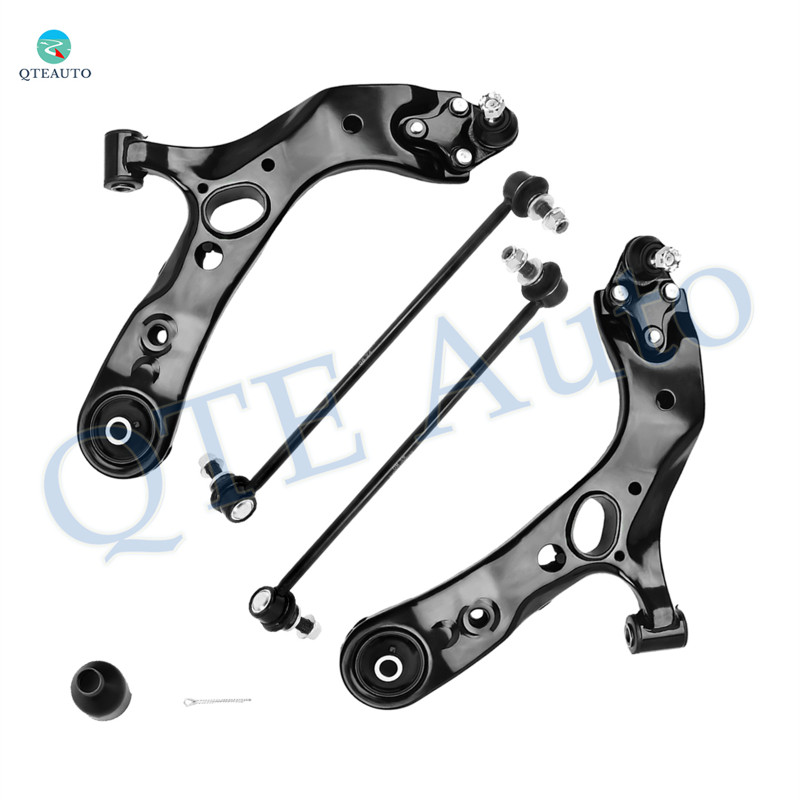 Set of 4 Front Lower Control Arm Ball Joint-Sway Bar Link For 2015-2017 Lexus NX200T