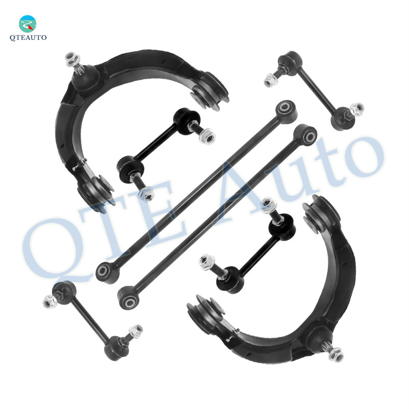 Set of 8 Front Upper Control Arm Ball Joint-Sway Bar Link-Rear Lower Rearward Control Arm-Sway Bar Link For 2011-2015 Jeep Grand Cherokee Set of 8 Front Upper Control Arm Ball Joint-Sway Bar Link-Rear Lower Rearward Control Arm-Sway Bar Link For 2011-2015 Jeep Grand Cherokee