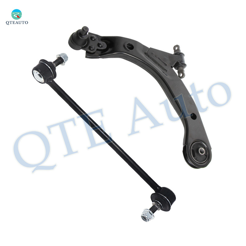 Front Left Lower Control Arm Ball Joint-Sway Bar Link For 2005-2010 Chevrolet Cobalt