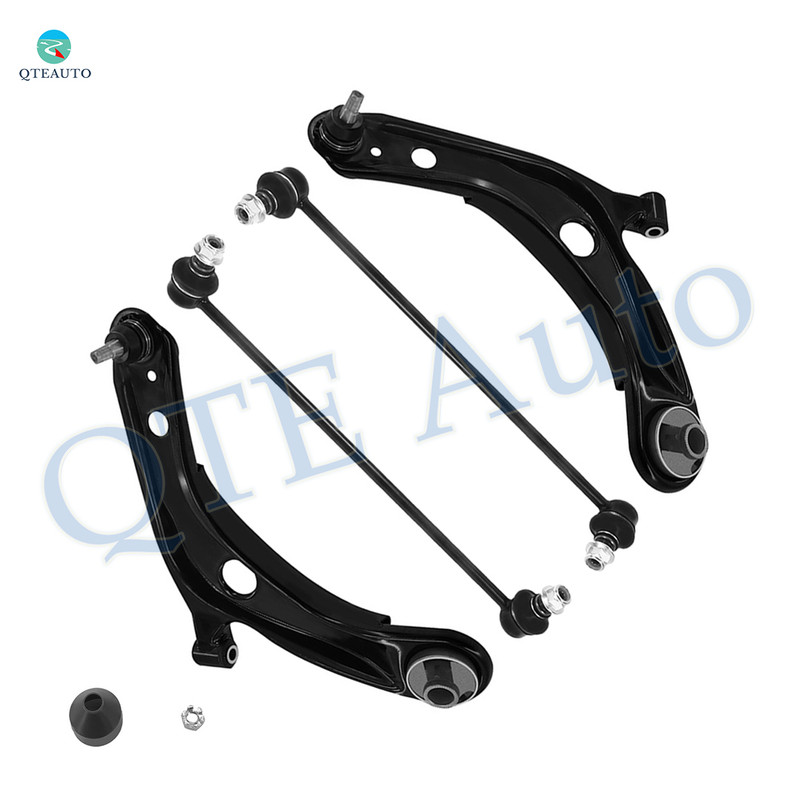 Set of 4 Front Lower Control Arm Ball Joint-Sway Bar Link For 2012-2019 Toyota Prius C