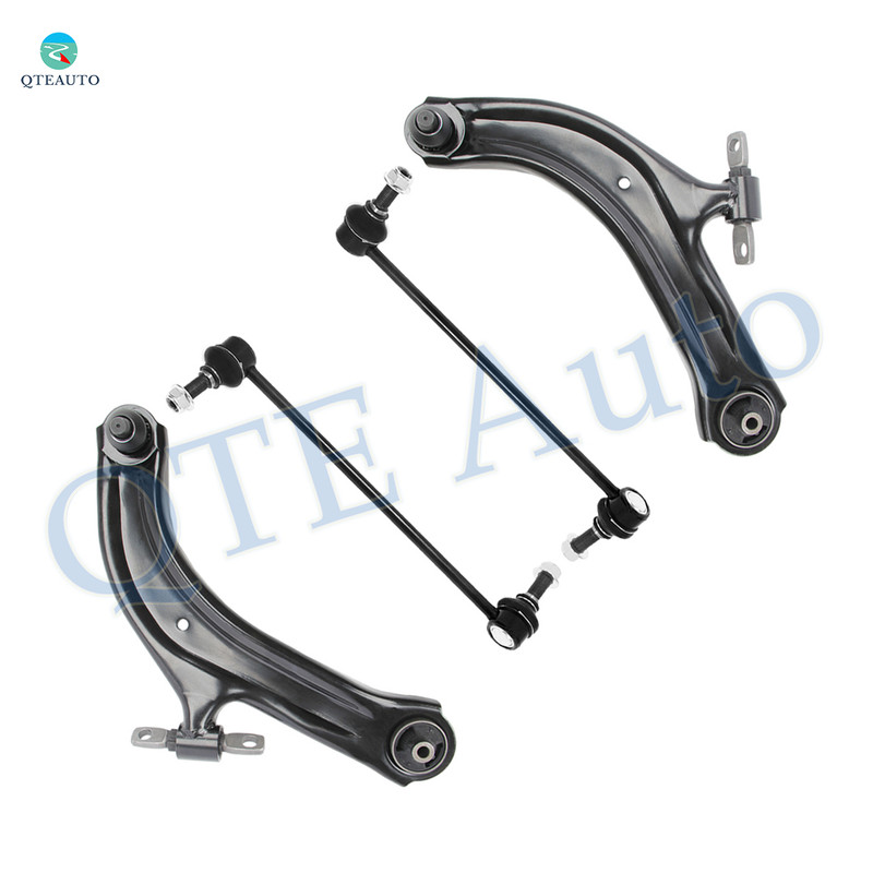 Set of 4 Front Lower Control Arm Ball Joint-Sway Bar Link For 2007-2012 Nissan Sentra