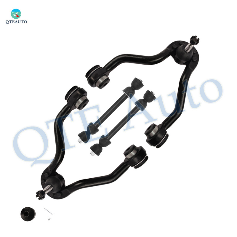 Set of 4 Front Upper Control Arm Ball Joint-Sway Bar Link Replacement For 1990-2005 GMC Safari