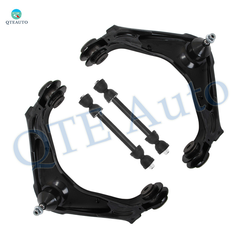 Set of 4 Front Upper Control Arm Ball Joint-Sway Bar Link Replacement For 2007 Chevrolet Silverado 1500 HD Classic