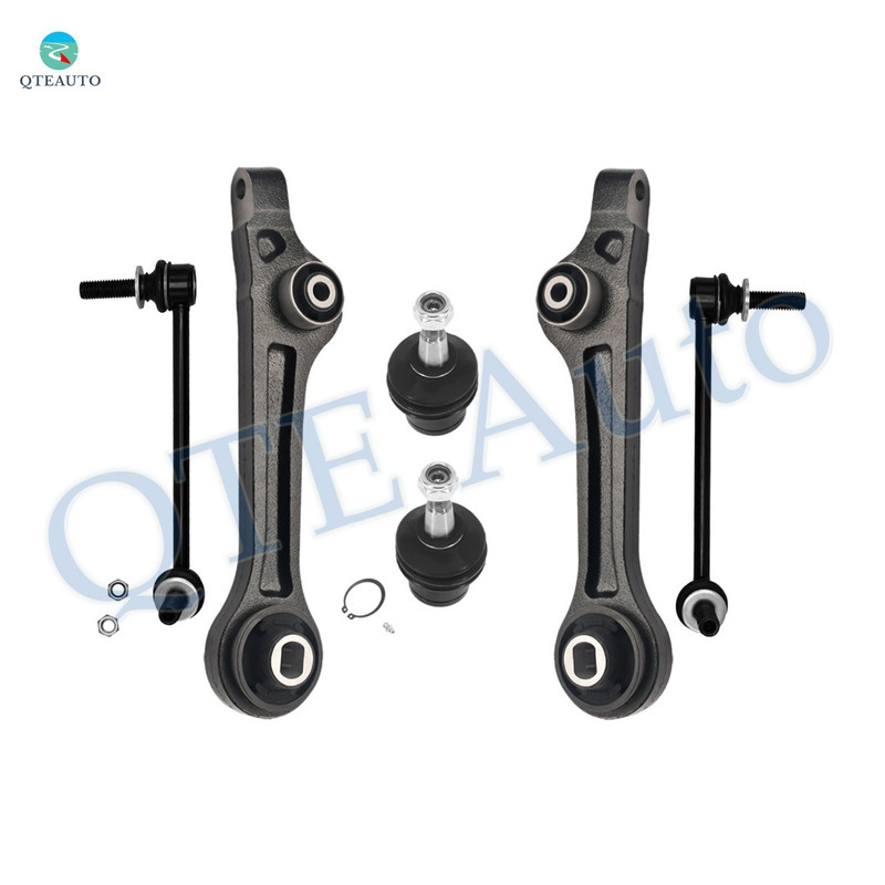 Set of 6 Front Lower Rearward Control Arm-Sway Bar Link-Suspension Ball Joint For 2011-2022 Chrysler 300