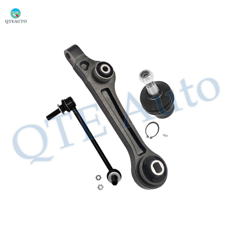 Set of 3 Front Left Lower Rearward Control Arm-Sway Bar Link-Suspension Ball Joint For 2011-2022 Chrysler 300