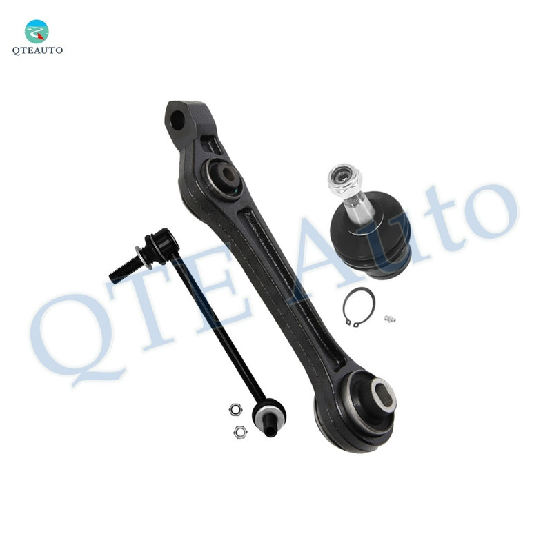 Set of 3 Front Left Lower Rearward Control Arm-Sway Bar Link-Suspension Ball Joint For 2008-2010 Dodge Challenger