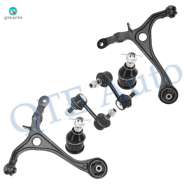 Set of 6 Front Lower Control Arm-Sway Bar Link-Suspension Ball Joint For 2003-2007 Honda Accord