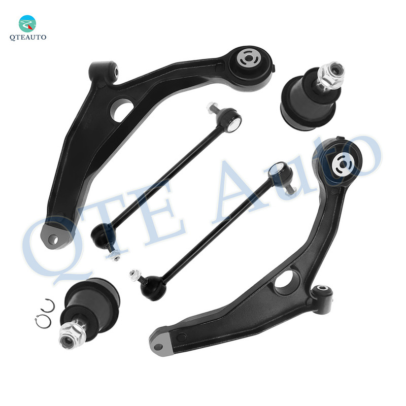 Set of 6 Front Lower Control Arm-Sway Bar Link-Suspension Ball Joint For 2012-2014 Dodge Avenger