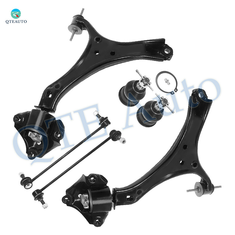 Set of 6 Front Lower Control Arm-Sway Bar Link-Suspension Ball Joint For 2013-2017 Honda Accord