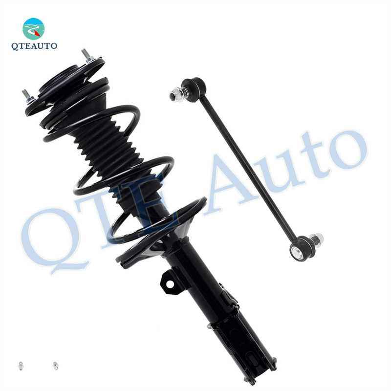 Front Right Sway Bar Link-Quick Complete Strut-Coil Spring Assembly For 2003-2008 Toyota Corolla