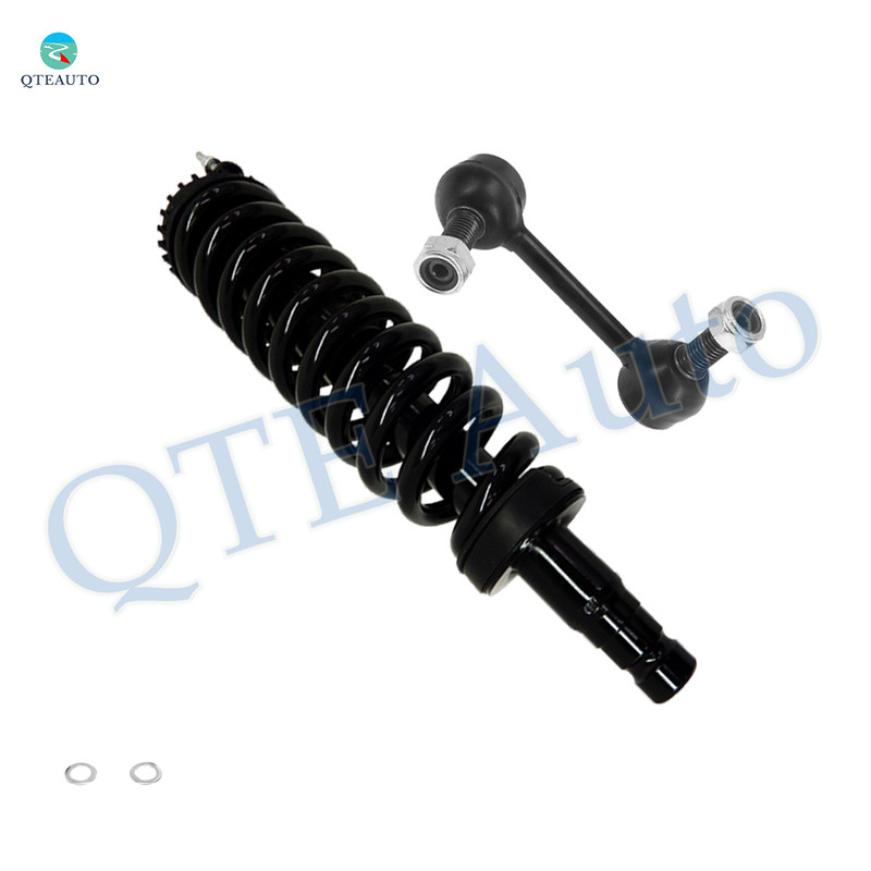 Front Left Sway Bar Link-Quick Complete Strut-Coil Spring Assembly For 2005-2008 Saab 9-7X