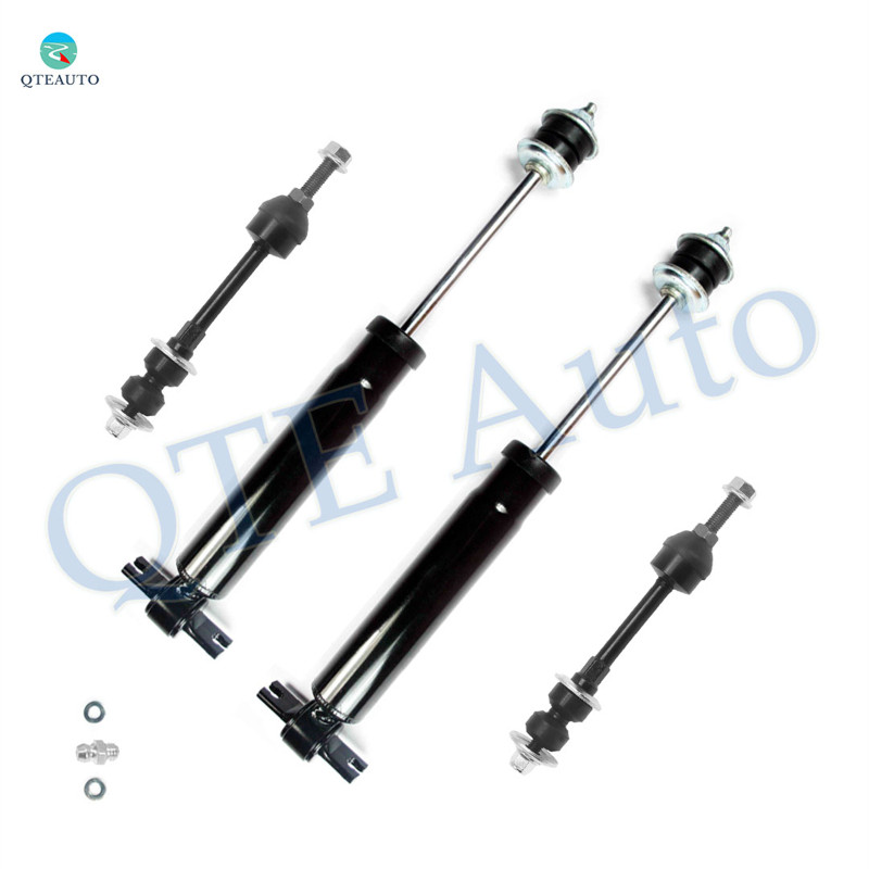 Set of 4 Front Sway Bar Link-Shock Absorber For 2003-2010 Dodge RAM 2500 RWD