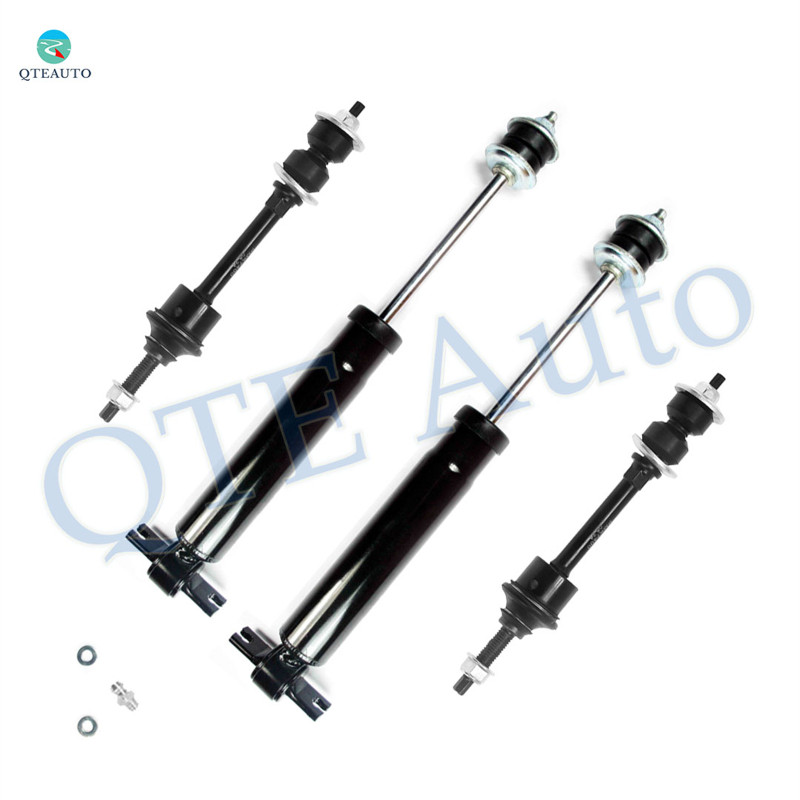 Set of 4 Front Sway Bar Link-Shock Absorber Replacement For 2011 2012 RAM 3500 RWD
