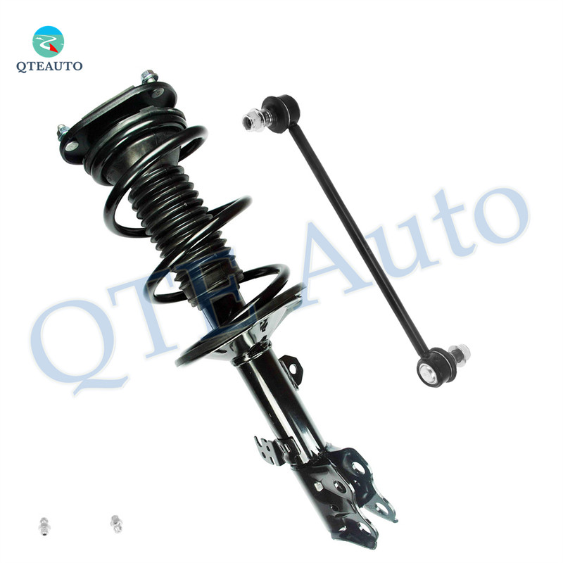 Front Left Sway Bar Link-Quick Complete Strut-Coil Spring Assembly For 2009-2011 Toyota Matrix
