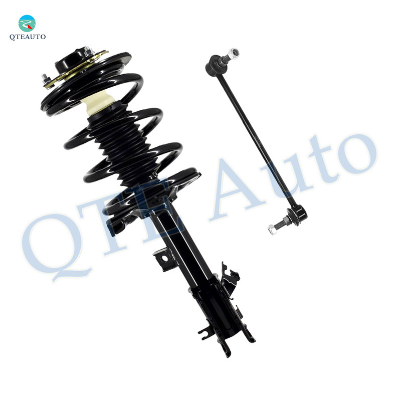 Front Right Sway Bar Link-Quick Complete Strut-Coil Spring Assembly For 2003-2007 Nissan Murano