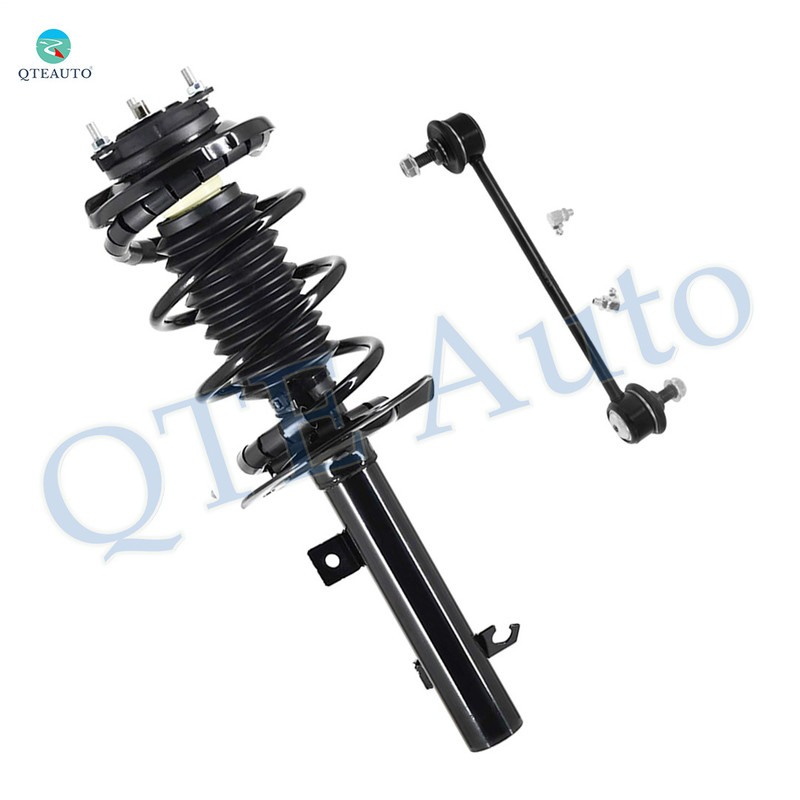 Front Right Sway Bar Link-Quick Complete Strut-Coil Spring Assembly For 2007 Ford Focus 10.50 (in) Length