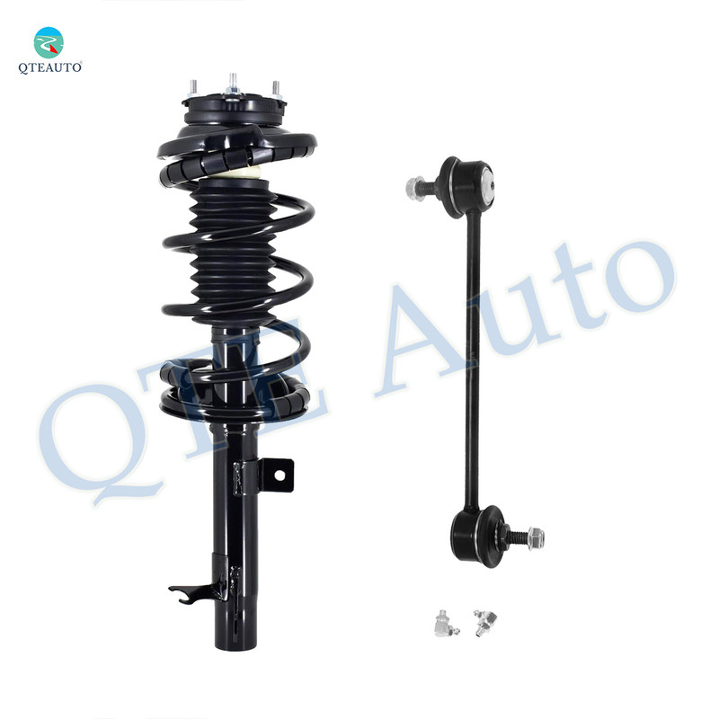 Front Right Sway Bar Link-Quick Complete Strut-Coil Spring Assembly For 2000-2005 Ford Focus