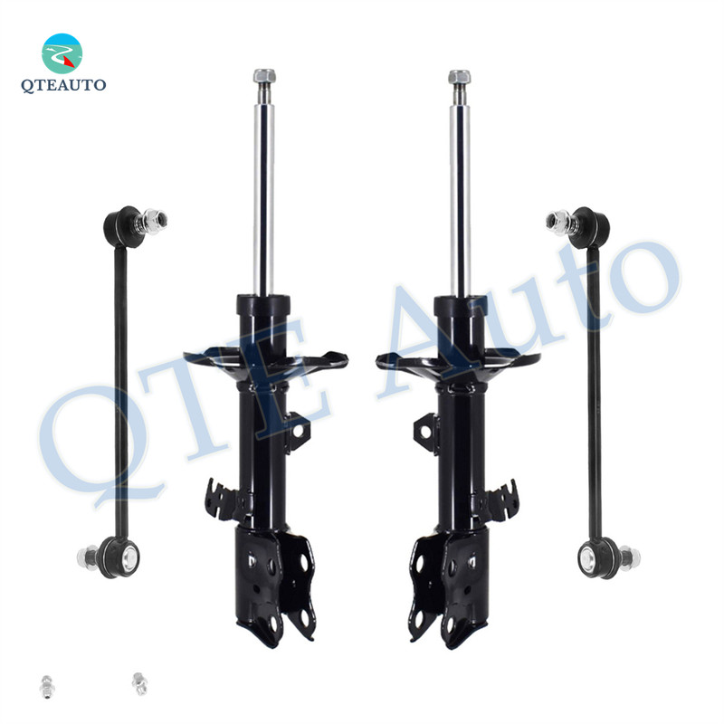 Set of 4 Front Sway Bar Link-Suspension Strut Assembly For 2009-2013 Toyota Matrix L4 1.8L