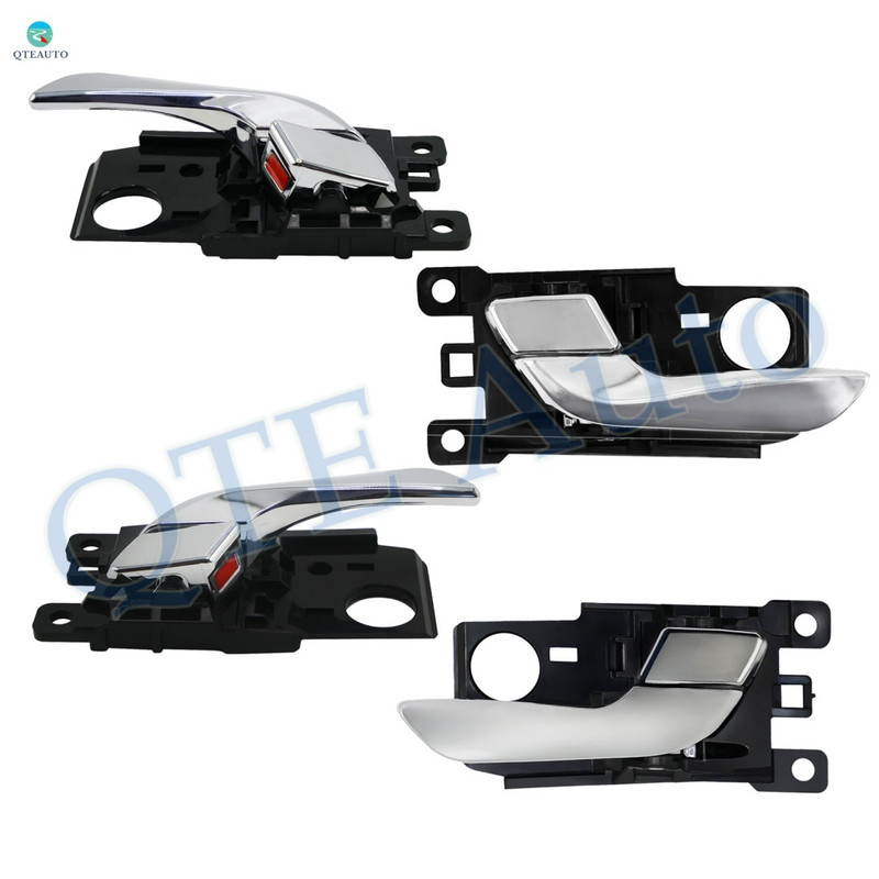 Set of 4 Front-Rear Left Right Interior Door Handle For 2012-2017 Hyundai Azera