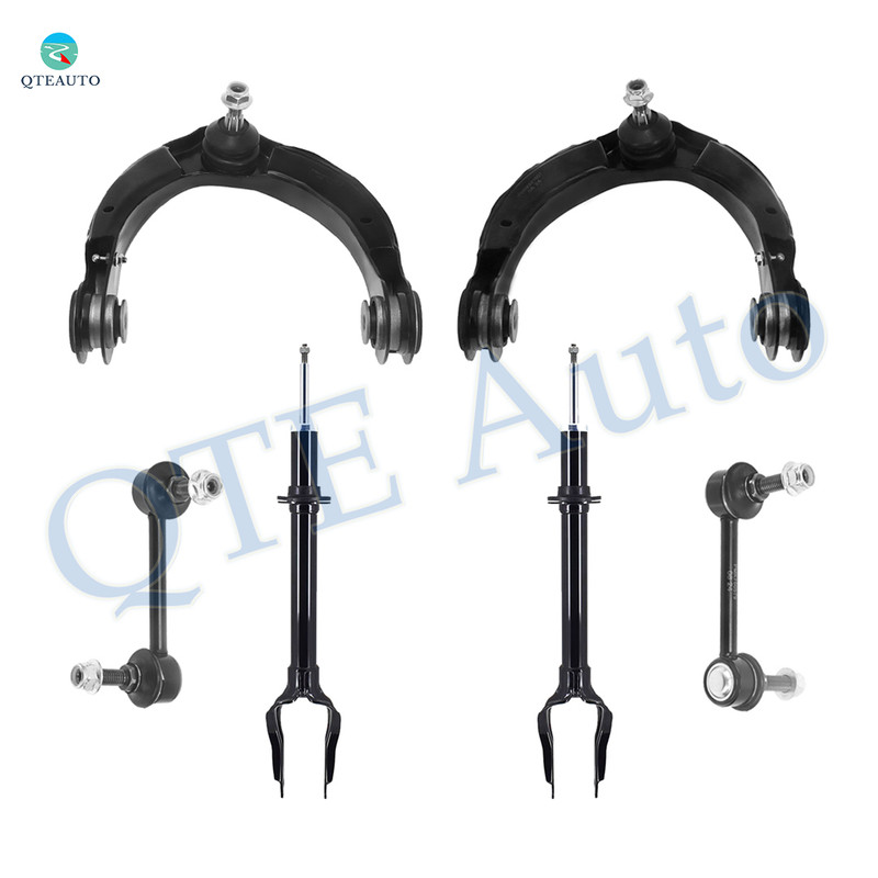Set of 6 Front Upper Control Arm Ball Joint-Sway Bar Link-Suspension Strut Assembly For 2011-2015 Jeep Grand Cherokee