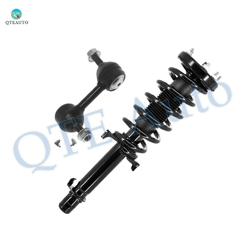 Front Left Sway Bar Link-Quick Complete Strut-Coil Spring Assembly For 2009-2014 Acura TSX