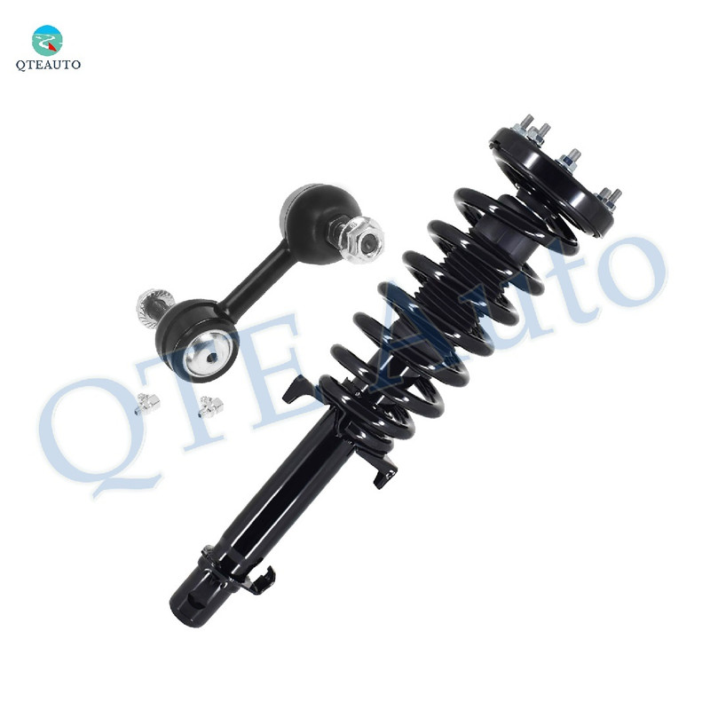 Front Right Sway Bar Link-Quick Complete Strut-Coil Spring Assembly For 2008-2012 Honda Accord V6