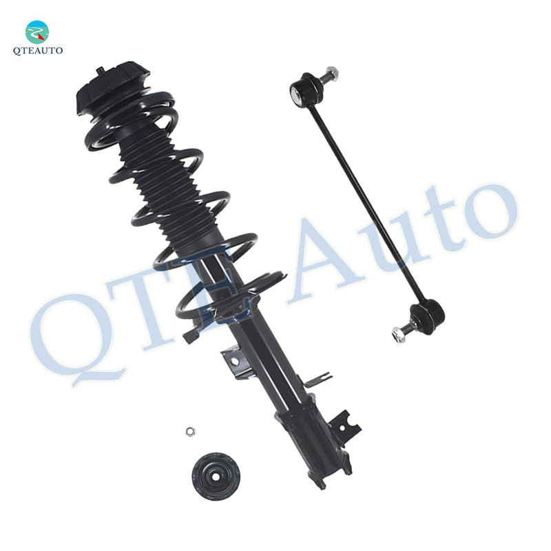 Front Right Sway Bar Link-Quick Complete Strut-Coil Spring Assembly For 2007-2013 Suzuki SX4