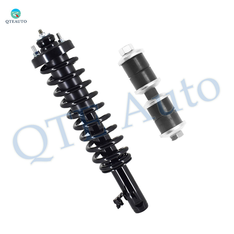 Front To End Right Sway Bar Link-Quick Complete Strut-Coil Spring Assembly For 1992-1995 Honda Civic