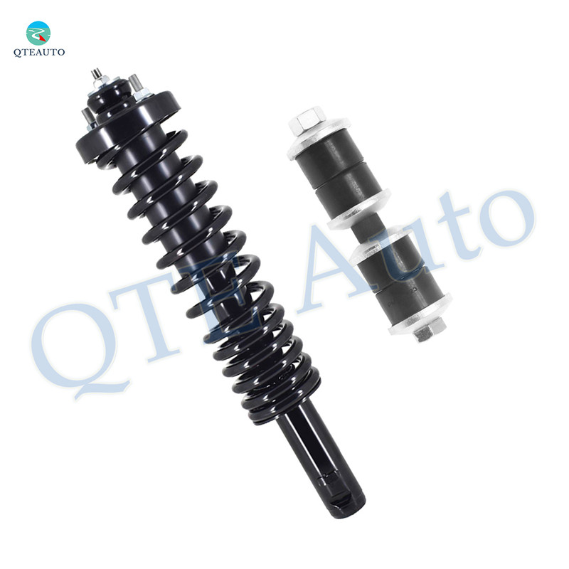 Front To End Left Sway Bar Link-Quick Complete Strut-Coil Spring Assembly For 1996-2000 Honda Civic
