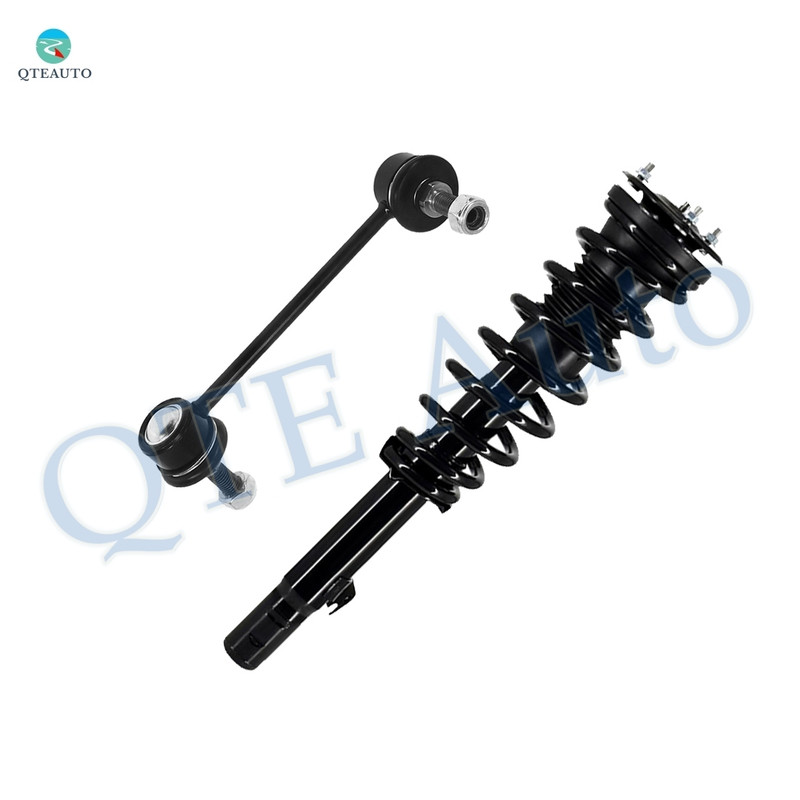 Front Left Sway Bar Link-Quick Complete Strut-Coil Spring Assembly For 2006-2009 Mercury Milan L4 2.3L