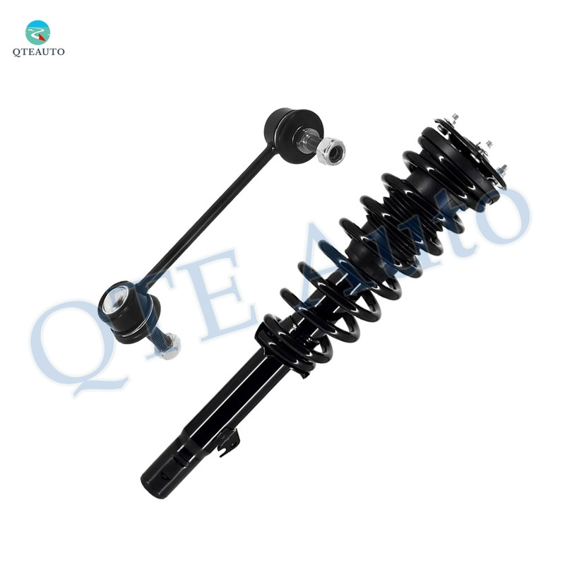 Front Left Sway Bar Link-Quick Complete Strut-Coil Spring Assembly For 2006-2009 Mercury Milan