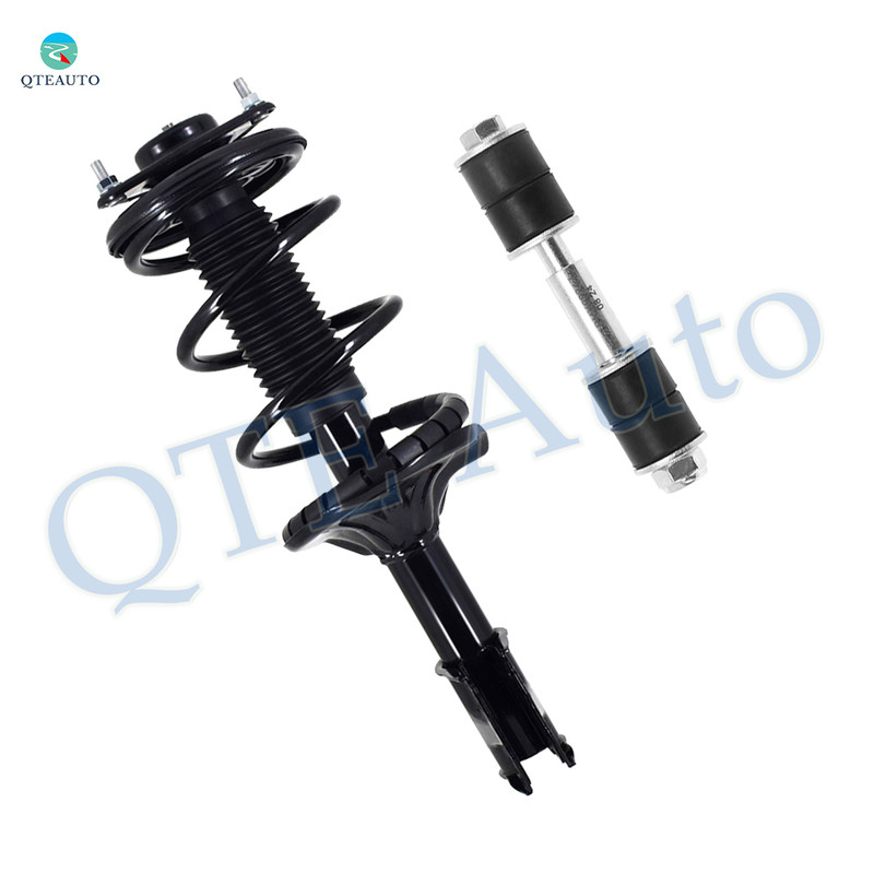 Front Sway Bar Link-Quick Complete Strut-Coil Spring Assembly For 2002-2007 Mitsubishi Lancer