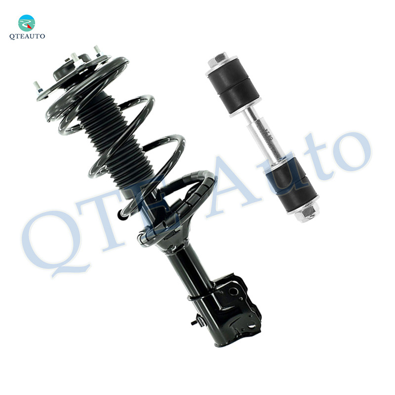 Front Sway Bar Link-Quick Complete Strut-Coil Spring Assembly For 2004 Mitsubishi Lancer