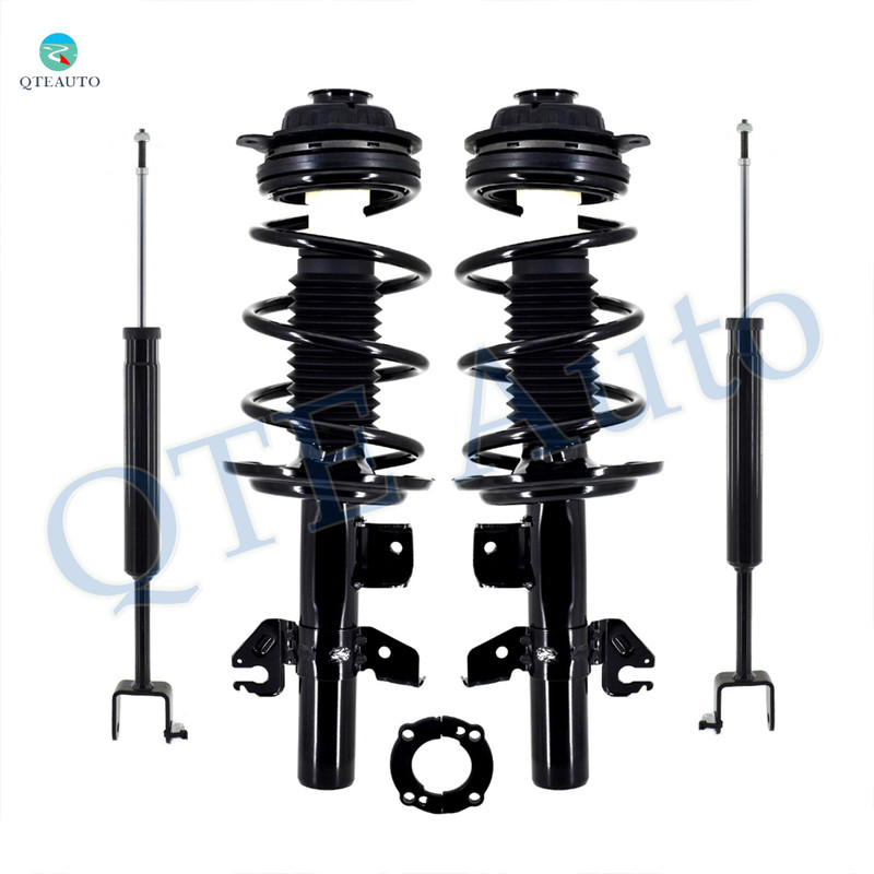 Front-Rear Set of 4 Quick Complete Strut-Shock Replacement For 2013-2016 Dodge Dart