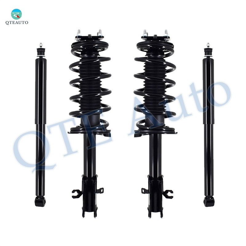 Set 4 Front Quick Complete Strut-Coil Spring-Rear Shock Replacement For 2007-2015 Mazda CX-9