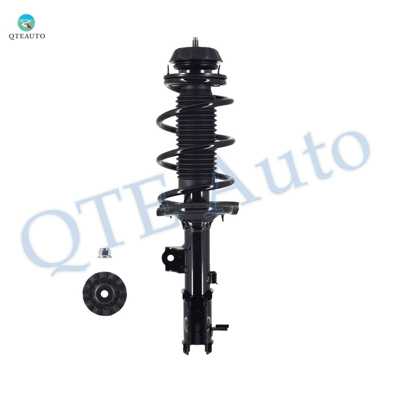 Front Left Quick Complete Strut-Coil Spring Assembly Replacement For 2012-2017 KIA RIO, 2012-2017 Hyundai Accent