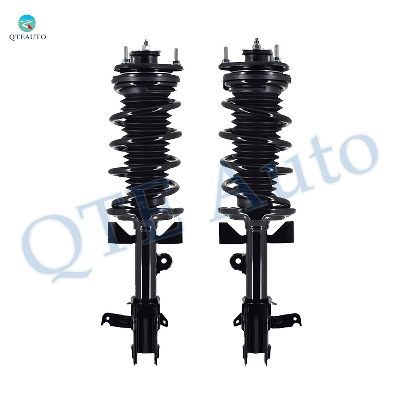 Pair of 2 Front Left-Right Quick Complete Strut-Coil Spring Assembly Replacement For 2011 2012 Honda Odyssey
