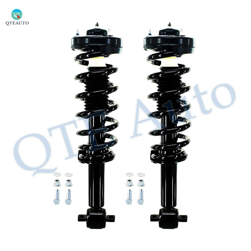 Pair of 2 Front Quick Complete Strut-Coil Spring Assembly Replacement For 2014-2017 Ford Expedition, 2014-2017 Lincoln Navigator