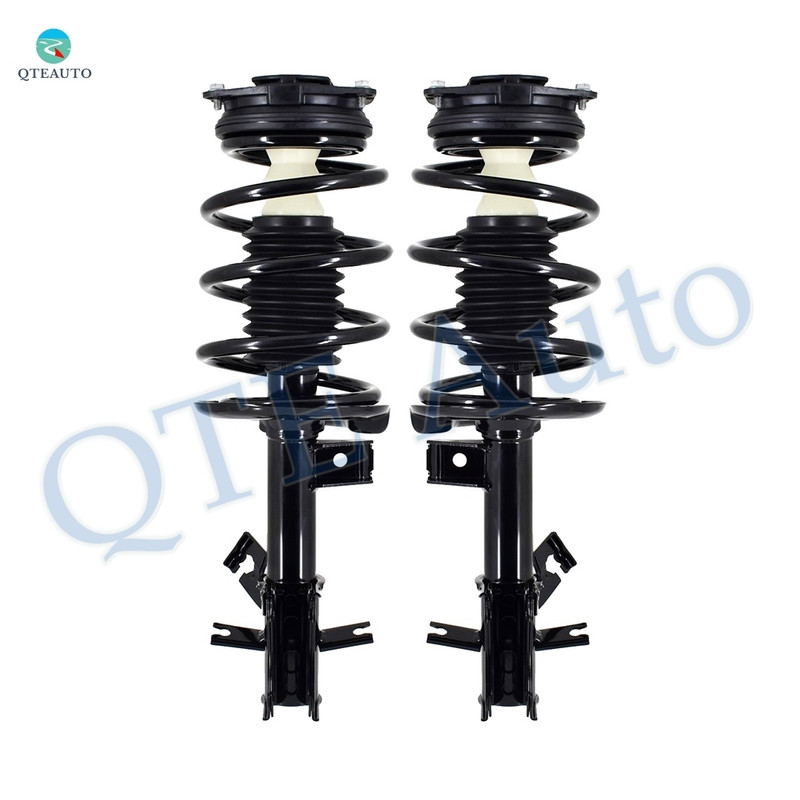 Pair of 2 Front Left-Right Quick Complete Strut-Coil Spring Assembly Replacement For 2007-2012 Nissan Sentra