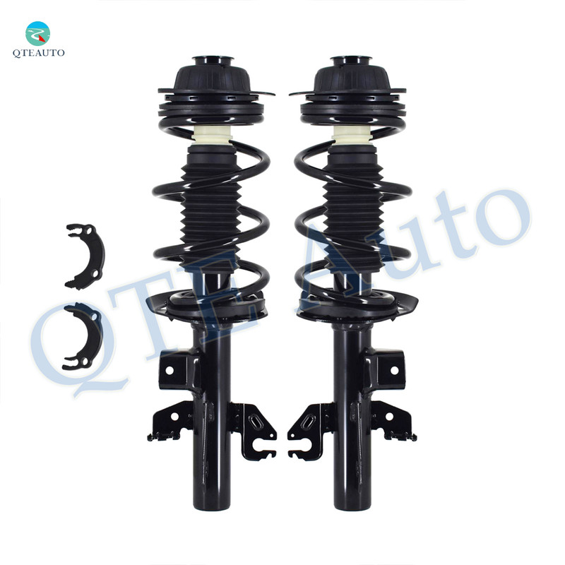 Pair of 2 Front Left-Right Quick Complete Strut-Coil Spring Assembly Replacement For 2015-2017 Chrysler 200
