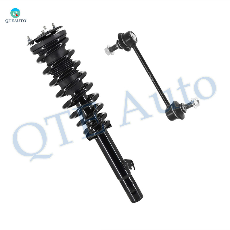 Front Left Sway Bar Link-Quick Complete Strut-Coil Spring Assembly For 2009 Lincoln MKZ